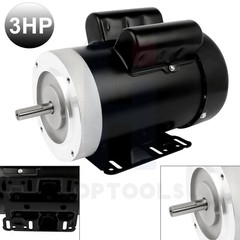 Electric Motor 3HP General Purpose Motor Single Phase 3450RPM 56C 208-230V TEFC