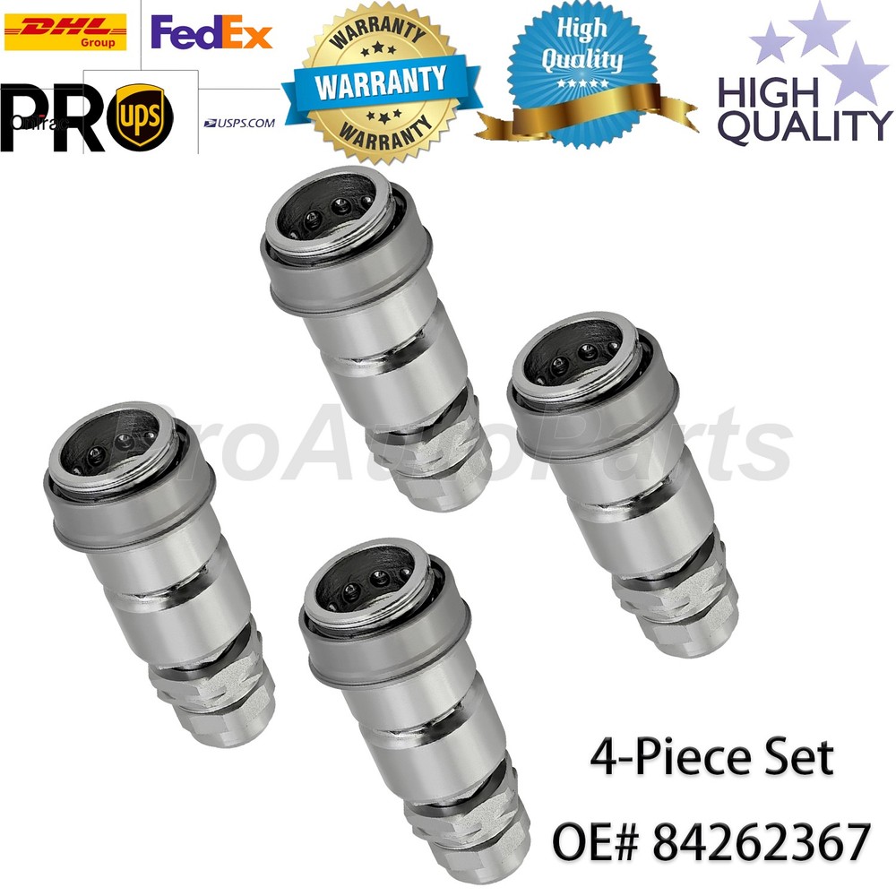 4PCS Hydraulic Breakaway Cartridge Female Set 84262367 For Case IH 7120 7110