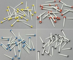Glass Fiber Post Dental Fiber Post Teeth Restorative 1.2/1.4/1.6/1.8mm 200pc USA