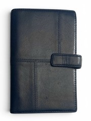 Franklin Covey Anna Pocket Snap Binder Blue Nappa Leather 6X3.5 Planner #59363