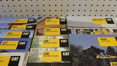 1990s CAT Heavy Equipment BROCHURE LOT compact equipment