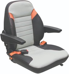 Mower Seat for Hustler Lawn Mowers – See Models Listed – w/ seatbelt and armrest