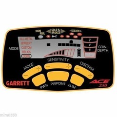 Garrett Ace 250 Metal Detector + Waterproof Coil + Edge Digger