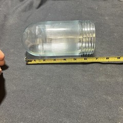 Replacement 6-1/2″ x 3-1/4″ diameter Threaded Clear Glass Explosion Proof Globe