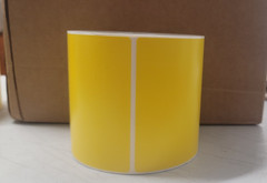 10010035 – Zebra 4″ x 6″ Z-Perform 2000D Label (Pantone Yellow) – CASE OF 6ROLLS