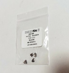 100 Sets 400Pcs Dental Buccal Tube 2nd Roth 0.022 Bondable No-cov U1/L1 4pcs/set