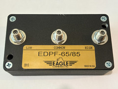 Eagle EDPF-65/85 Diplex Filter Attenuation 5-65MHz -0.3 dB & 85-1000MHz -0.3 dB