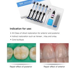 USA Dental Cure Light Composite Resin Adhesive Kit / YS-C LED Curing Light Lamp