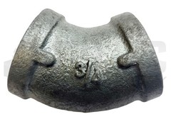 LOT OF 5 NEW THAILAND 45° ELBOW PIPE FITTING 3/4” X 3/4”
