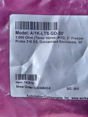 AUTOMATION COMPONENTS INC A/TTM1K-LTS-4-GD-30′ / ATTM1KLTS4GD30 (NEW IN BOX)
