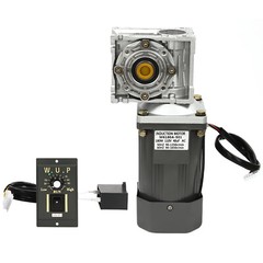 AC 110V 180W Worm Geared Motor with Speed Controller Electric Motor Gear Motor