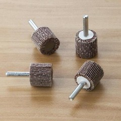 10-40Pc Drill Flap Wheel Sander 1x1x1/4″ Flapper Sanding Grinding 60/80/120 Grit