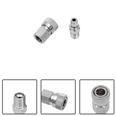 4X PCP 8mm Quick-Release Disconnect Coupler 1/8-NPT Fitting 2 Male & 2 Female