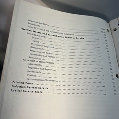 INTERNATIONAL FARMALL D-236 D-282 FUEL SYSTEM SERVICE SHOP REPAIR MANUAL GSS1010