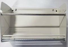 Aviditi Metal Wall Mount Label Dispenser, 12″-1/2″, Off White (LDM1250)