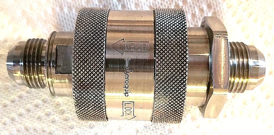 Aeroquip Self Sealing Quick Disc #12 Stainless Coupling S3200 AE90328K/AE90329K