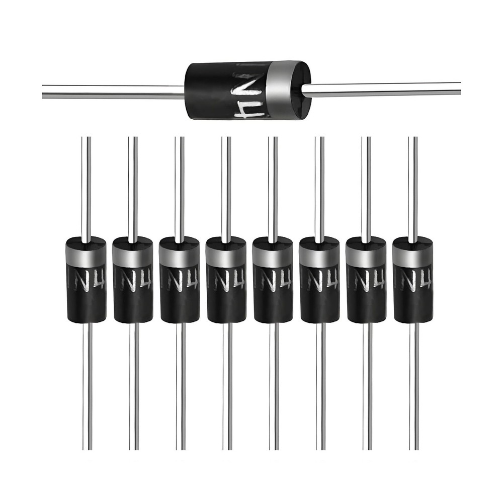 (Pack of 100 Pieces) Chanzon 1N4004 Rectifier Diode 1A 400V DO-41 (DO-204AL) …