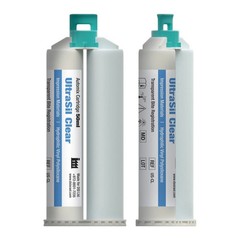2/pk DSI Ultrasil Clear Bite Registration Material Transparent 50ml X2 US-CL