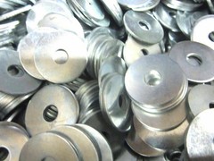 (400) Oversized Fender Washers 1/4 x 1-1/4 OD – Zinc Plated FREE GROUND SHIPPIN