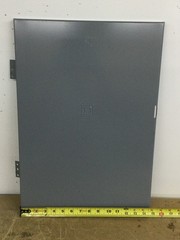 Square D HOM2040M100PRB 100A Nema 3R Hinged Panel Cover Only 21 3/8″ x 14 3/4″