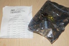 Weinschel API Microwave Step Attenuator AF9009-9-31 New 9 dB w/Test Data 18 GHz