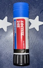Genuine USA Loctite 248 19g Medium Strength Thread Locker 37087 462476 EXP 2025