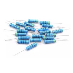 5W Big Power Metal Film Resistor 1% Full Range of Values 1 Ohm to 1M Ohm 5/50pcs