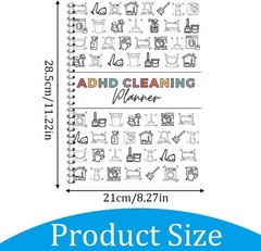 Adhd Cleaning Planner, Editable Adhd Cleaning and Organizing Planner DIY
