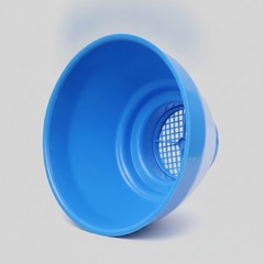 Milk Strainer with Strainer Insert Open-Top for Dairy Producers, Farmers
