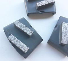 New 9PK 30/40 Medium Bond HTC Quick Change Diamond Floor Grinding Segments
