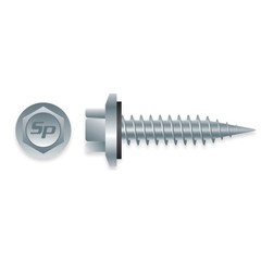 #17 x 1″ HWH 5/16″ DRIVE STRONG SHIELD POLE GRIPPER SCREWS 2,000ct | PGA17165