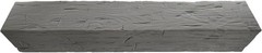 6″W x 6″H x 18’L 3-Sided (U-Beam) Hand Hewn Endurathane Faux Wood Ceiling Beam