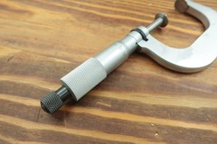 Starrett 256MRL-50 Disc Micrometer 25-50mm .01mm Starrett 256 New 1 Per Order