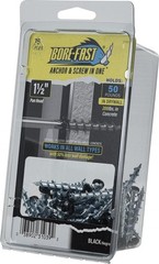 Hillman Borefast Drywall Anchors, Holds 50 Pounds in Drywall and 200 Pounds i…