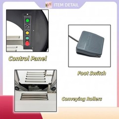 Heavy-Duty 110V Semi-auto Wrapping Machine 350W Semi-automatic Stretch Film Wrap