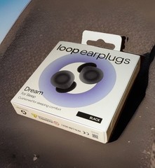 Loop Dream Earplugs for Sleep – Black Noise Reduction 27dB Comfortable Soft NEW