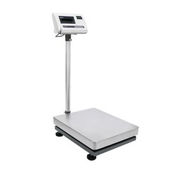 U.S. Solid Floor Bench Scale 130lbx0.002lb / 61kgx1g Stainless Steel Platform