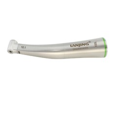 LANJING Dental Endo Handpiece 16:1 Contra Angle Fiber Optic Mini Head ISO E Type