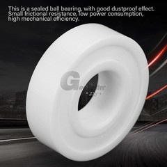 ZrO2 Zirconia Full Ceramic Ball Bearing Double Sealed 2RS Resistant Corrosion