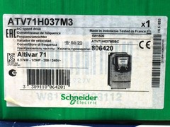 ATV71H037M3 By Schneider Electric Altivar 240VDC 0.5HP Variable Speed Drive NSFP
