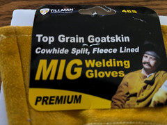 Tillman 48S Mig/Tig Welding Gloves, Straight Thumb, Premium,set of 2 pairs