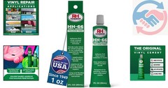 HH-66 Toluene-Free Vinyl Cement 1 oz – Waterproof Adhesive for PVC & Vinyl Re…