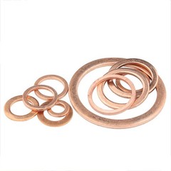3mm – 60mm Marine Copper Sealing Washers Rings Flat Gasket Metric Various Sizes