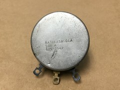 (1 PC) CLAROSTAT RA30LASB501A Potentiometer Wirewound 500 Ohm 10% 4W