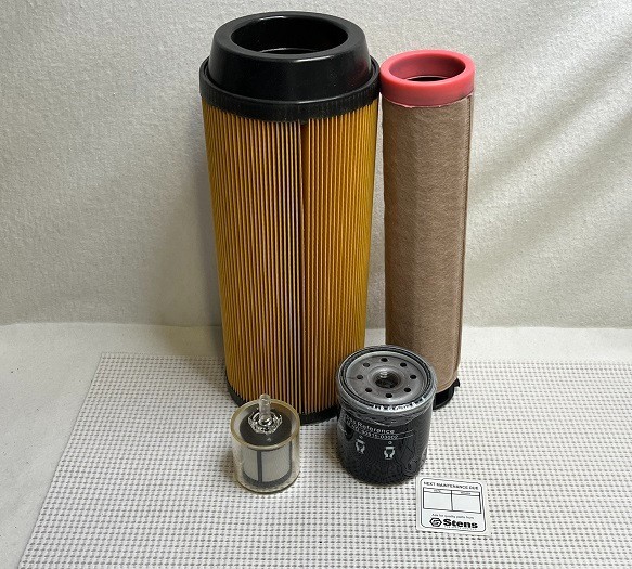 Kit Filter Maintenance for Caterpillar 226D 232D 239D 249D Oil Fuel Air