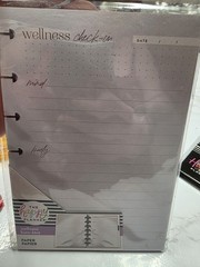 The Happy Planner MINI wellness Check In Inserts Brand New 40 Pages