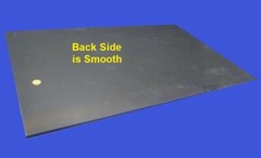 ABS Sheet Haircell Textured, 1 Side, Black, .094″ (3/32″) x 24″ x 36″