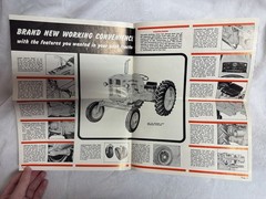 Minneapolis Moline MM 445 Tractor Advertising Sales Brochure Booklet