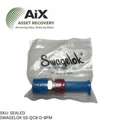 Swagelok SS-QC8-D-8PM Stainless Quick Connect Stem Type With Valve 1/2″ NPT