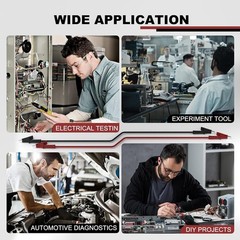 Corrosion-Resistant 14 AWG Leads with Alligator Clips – 19A Max Support